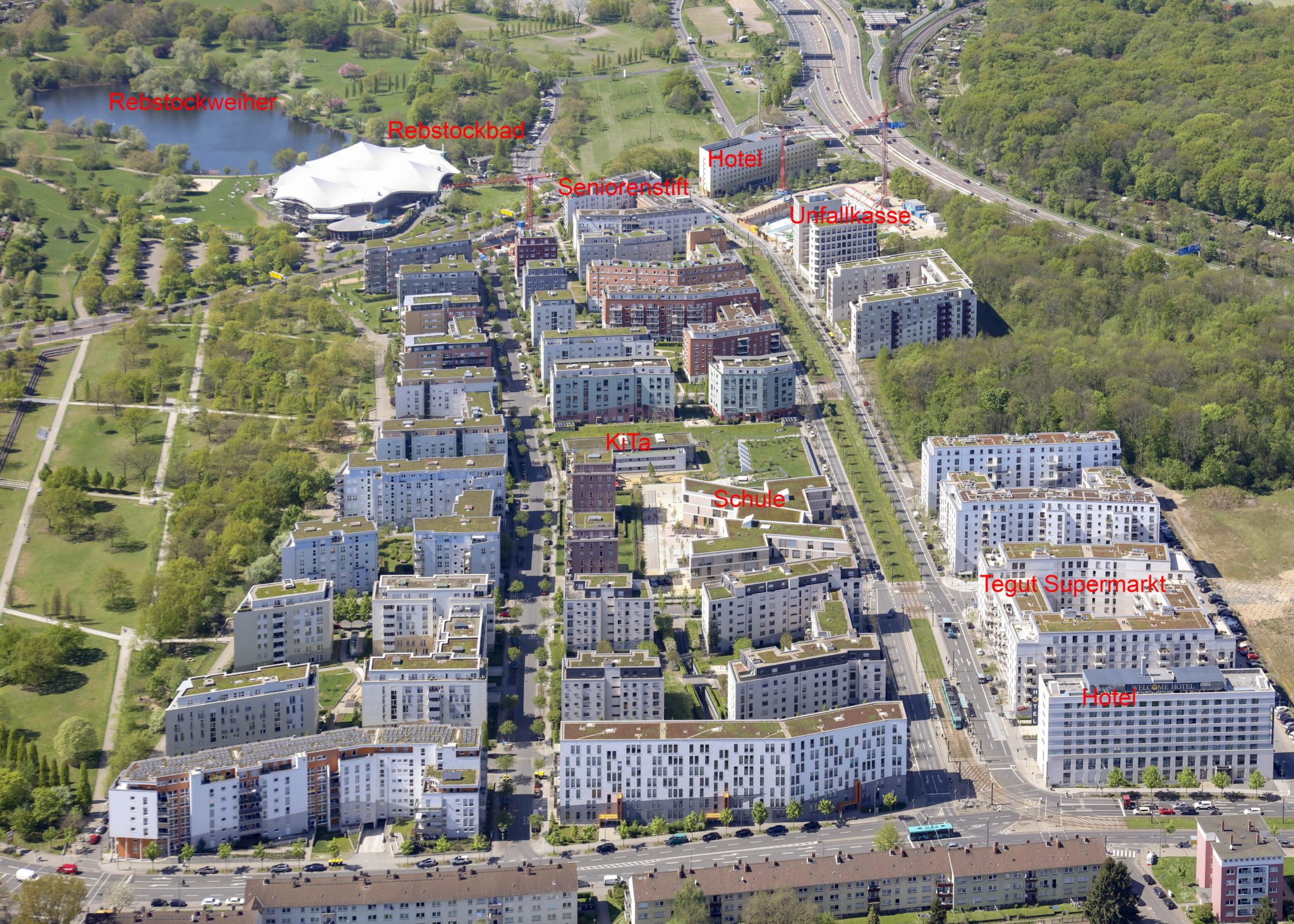 Gesamtprojekt Rebstockpark Frankfurt am Main